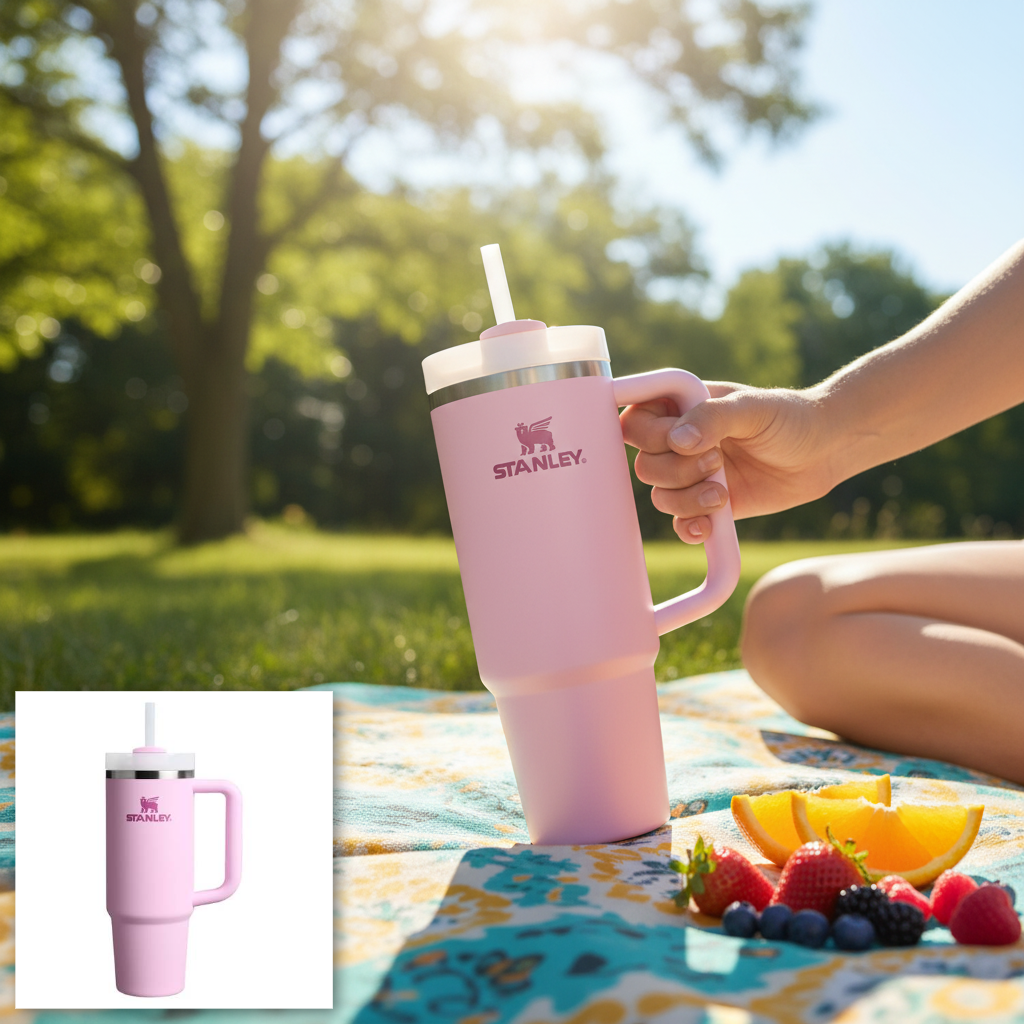 Tumbler cup lifestyle shot